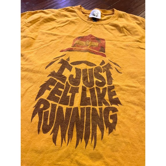 Bubba Gump Men’s Yellow Forest Gump Tshirt sz 2xl - Picture 2 of 6